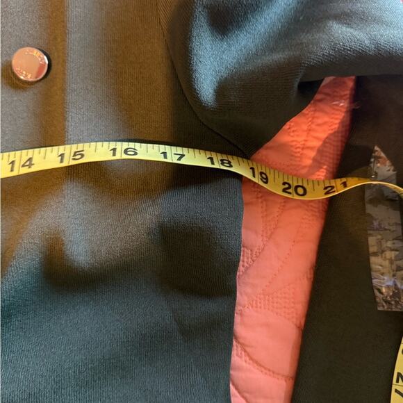 Aleeza Paris - Olive Green 🫒 Double-Breasted Women's Blazer NWT LG - Picture 4 of 4